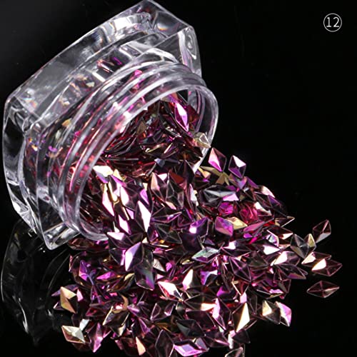 Vefsu unhas jóias 3d Três lantejous de diamante dinâmico litter lantejas diy adesivas de unhas de unhas home unhas manicure
