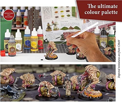O conjunto de tinta mega pintor do Exército de 3 + Gargamers completa conjuntos de tinta em miniatura de atualização