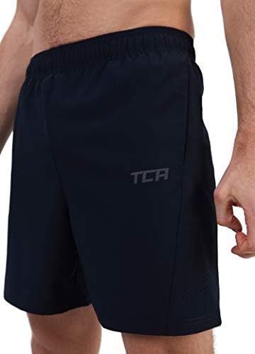 TCA Men's Laser Lightweight Running Shorts com bolsos