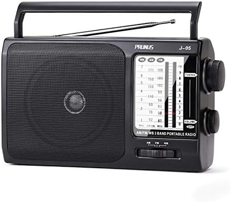 PRUNUS J-160 transistor portátil Rádio AM FM Pequeno Rádio Retro Vintage com Bluetooth, J-05 AM FM Radio Portátil, Rádio Transistor