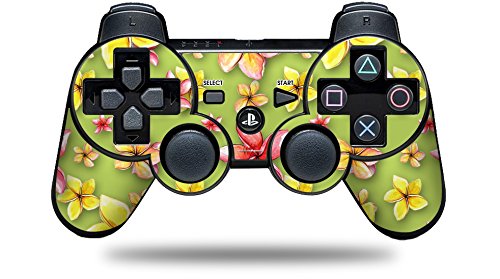Wractorskinz Decalque estilo de pele compatível com Sony PS3 Controller - Flores de praia Sage Green