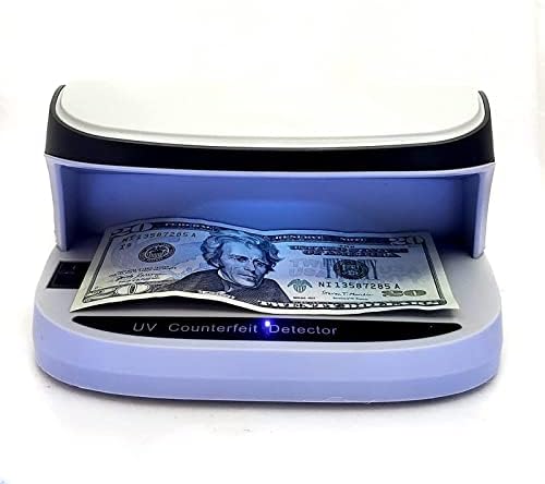 Detector de dinheiro da fatura de UV Winbo UV, pegada pequena, portátil, recarregável, leve, faturas de cartões de crédito