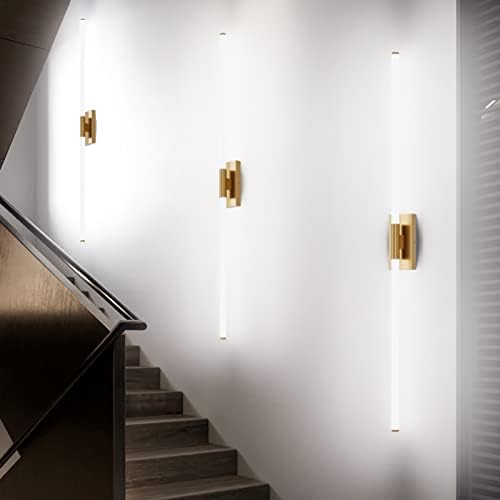 Aceley LED banheiro vaidade Luz de 59 polegadas 42W 5500k Cool Banheiro branco Vaidade Luz da luz Modern Wall Iluminação