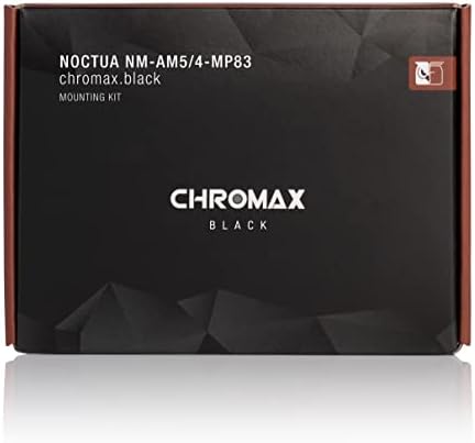 Noctua NM-AM5/4-MP83 Chromax.Black, Secufirm2 Montagem-Kit para AMD AM5 & AM4