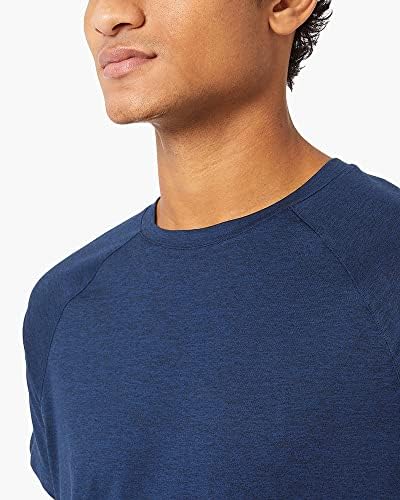 32 graus camiseta ativa masculina legal | Raglan manga curta | Seco rápido | Anti-odor