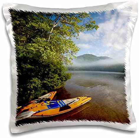 3drose Kayak, Mirror Lake, Woodstock New Hampshire-US30 JMO0618-Jerry e Marcy Monkman-Pillow, de 16 polegadas