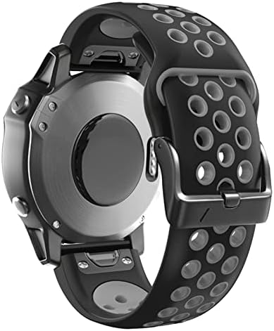 Dzhtus Sport Silicone Watch Band para Garmin Fenix ​​7x 7 6x 6 Pro 5x 5plus S60 935 RELUMENTO RÁPIDO 22 26mm Strap de pulso