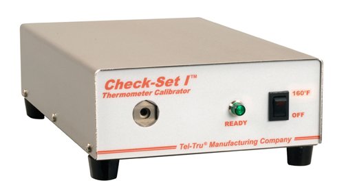 Tel-TRU CS1-F05-100 CALIBRADOR IMEMOMETRO DE COMETRA, FAHRENHEIT de 160 graus, NIST rastreável, 1 orifício de sonda 0,150 , caixa de