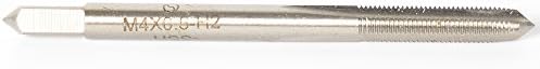 M4 × 0,5mm Métrico HSS Drete Thread Torne de 4 mm × 0,5 pitch