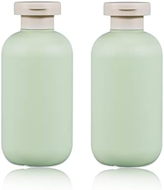 UmeTass 6,8 oz garrafas com tampa de flip, garrafas de viagem de plástico recarregáveis ​​para cremes, loção, shampoo, condicionador