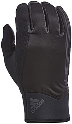 Adidas Winter Performance Prime Glove com palmeira da matriz de favo de mel para aderência e pontos de condutividade da tela