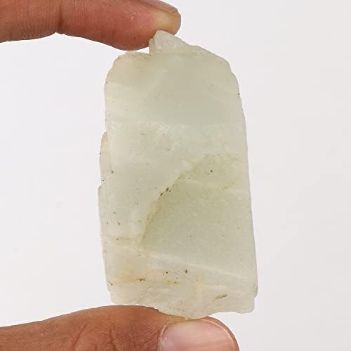 GemHub 290.7 Ct Natural Rough White Moonstone Gemtone, pedra preciosa sem cortes, Cristal de cura da pedra da lua