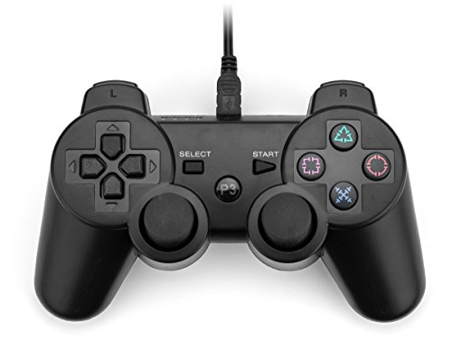 Trenro PS3 Wired Controller Black