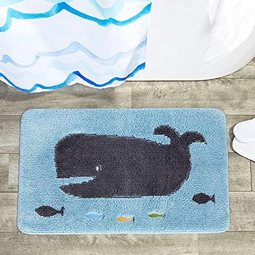 Juvale Non Slip Bath tape, decoração de banheiro infantil, tapete de baleia
