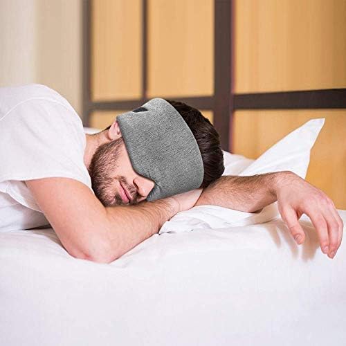 Freshme Sleep Mask - Máscara de seda e algodão para dormir bloqueando a luz de olhos vendados para homens homens Night Sleeping