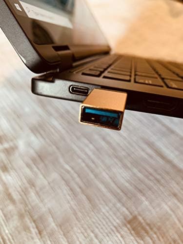 Adaptador USB C para USB, Thunderbolt 3 para USB 3.0 Adaptador compatível com o MacBook Pro 2019 e antes, MacBook Air 2020, Dell