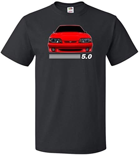Mustang 5.0 T-shirt preto…