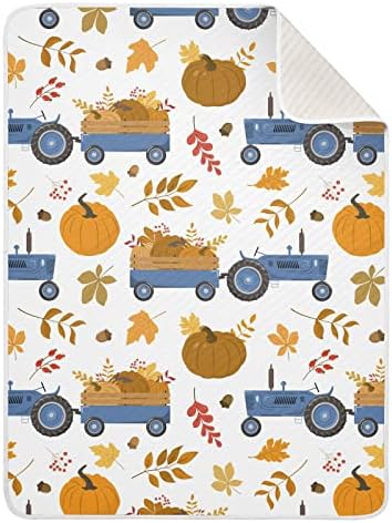 Cataku Cartoon Fall Tractor Clanta de bebê para meninos Meninas Cotores de algodão Cabeças Cama Planejando macio macio