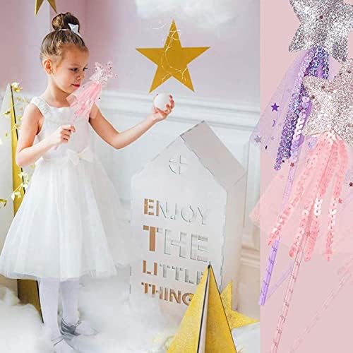 CANIGHT Performance Toddler Fairy Birthday Favor Sticks Magical Up Girl Playthings com gatinho Carnival Supplies engraçados
