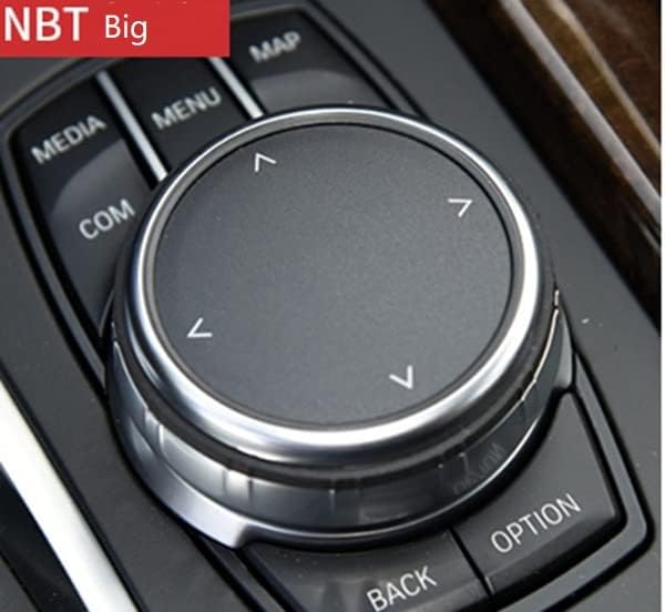 Nova substituição de botão de mídia de estilo de cristal de proteção compatível com BMW X4 F26 2014-2018
