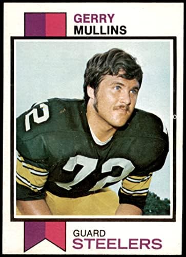 1973 Topps 191 Gerry Mullins Pittsburgh Steelers NM Steelers USC
