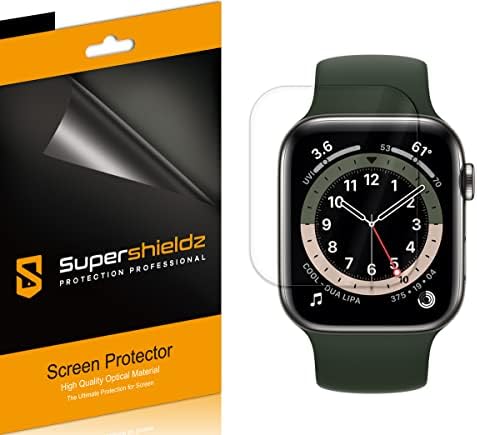 SuperShieldz projetado para Apple Watch SE 44mm e Série 6/5/4 Protetor de tela, Escudo Clear de alta definição