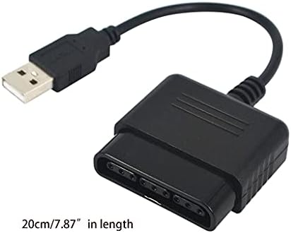Cabo de conversor adaptador USB para controlador de jogo sem driver gamepad compatível com o adaptador USB PS3/PC