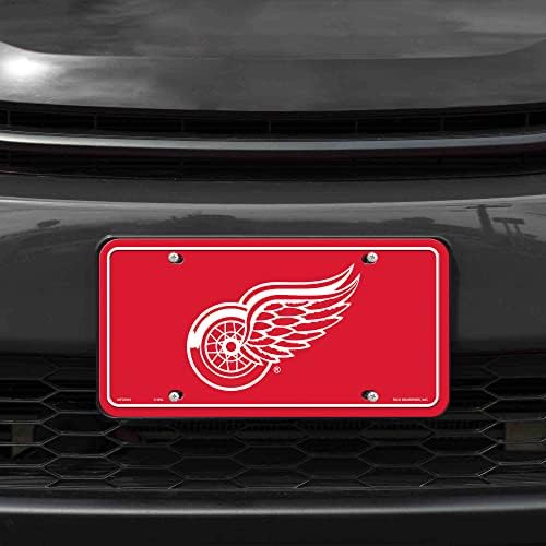 Rico Industries NHL Detroit Red Wings Metal Plate Plate Tag