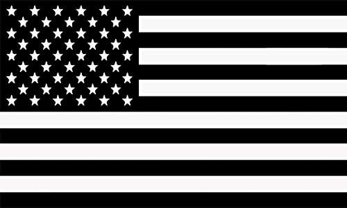 Mama adesivo para pára -choques de vinil corte de vinil Bandeira preta americana 3 x 5 polegada fiscalização tática dos EUA sinalizador