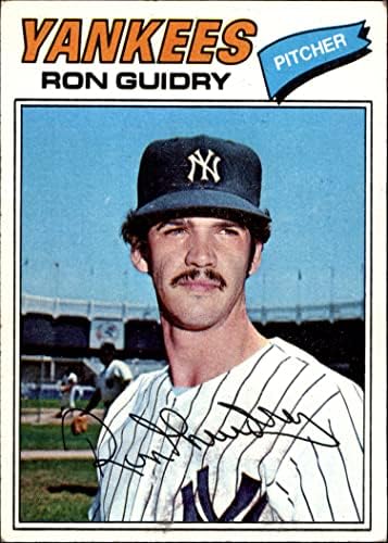 1977 Topps 656 Ron Guidry New York Yankees VG+ Yankees