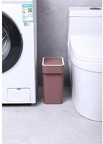 Lixo wxxgy lixo lixo bin bin bin lixo cesto para casa de cozinha em casa lixo de lixo/azul/24x15x30cm