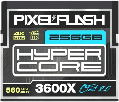 256 GB PixelfLash CFast 2.0 Card de memória 3600x Hypercore