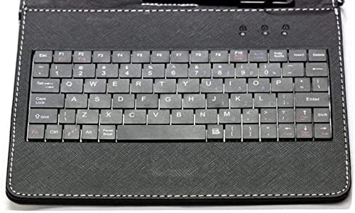 Caixa de teclado preto da Navitech compatível com TCL NXTPaper 10s 10.1 LTE - Tablet