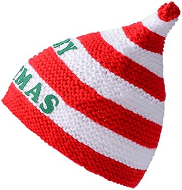 Chapéu de esqui chapéu de malha de natal chapéus adultos natal chapéus desleixados chapéu de santa cor a granel knit bico chap chapéu