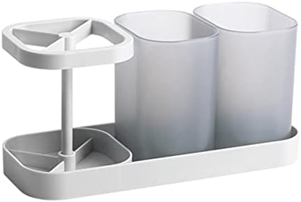 1pc Plástico Vaidade de vanguarração de higieneiro doméstico Organizador Rack Stand bancadas Copa Nórdica doméstico de estilo