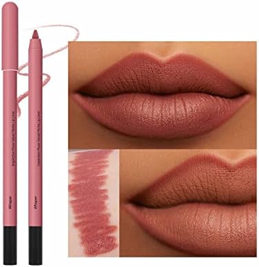 Lipstick lápis Lip Lip Velvet Silk Lip Gloss Maquiagem LiPliner Lipliner Pen Sexy Lip Tint Cosmético Novice Fácil de usar a Alta Velvet