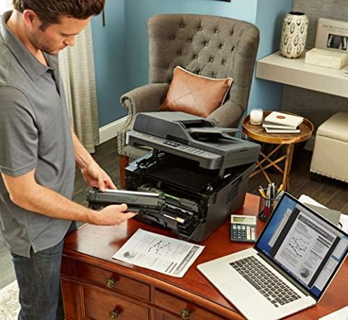 Irmão MFC-L2750DW Monocromo Allin-One sem fio impressora a laser, Print Scan Copy Fax, impressão duplex automática, tela de toque