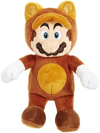 Mundo de Nintendo Tanooki Mario Plush