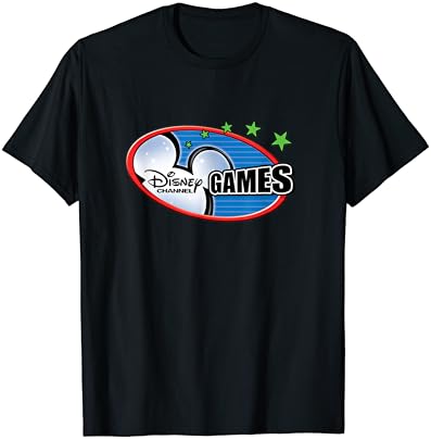 T-shirt de logotipo dos jogos do Disney Channel