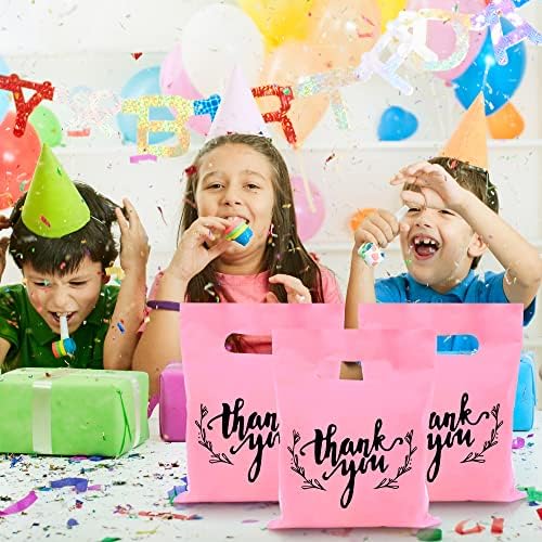 Betety 100 pcs pequenos agradecimentos sacos de mercadorias sacolas de guloseimas plásticas festas de festa para festa de aniversário
