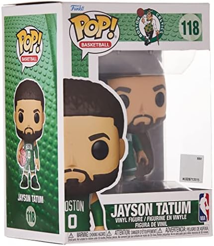POP NBA: Celtics - Jayson Tatum, multicolor, tamanho único