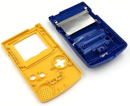 Capa de caixa de caixa Tampa de casca de plástico com parafusos de botões para Nintendo Gameboy Color GBC Console Housing Case Substituição