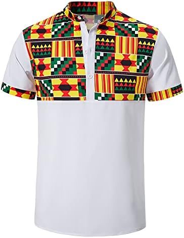 Wenkomg1 camisetas de camisetas de estampa africana masculina masculina Tops de suma no verão camisetas de manga curta ao ar livre camisetas esportivas soltas l0322