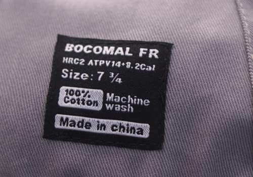 Cap de soldagem bocomal HRC2 Resistente a 10 onças de algodão durável Duck Duck 6 Caps de soldador de pannel