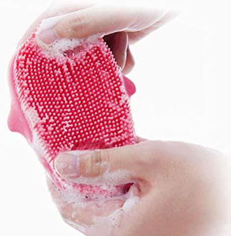 Escova de escova corporal xiaozhen pincéis de escova de corpo Proteção ambiental sílica gel escova traseira pincel esfoliando