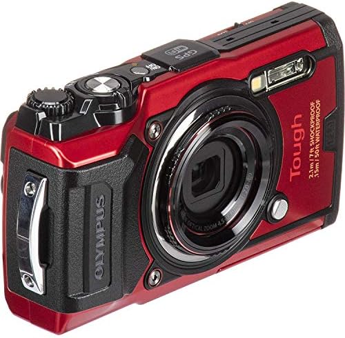 Olympus Tough TG-6 Câmera digital com pacote de acessórios essenciais-inclui: Sandisk Ultra 64GB SDXC Memory Card