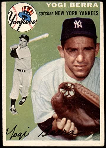 1954 Topps 50 WHT Yogi Berra New York Yankees VG Yankees