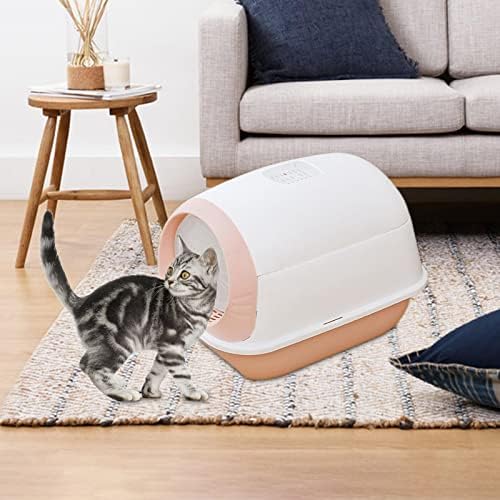 Caixa de areia de gato com capuz magideal