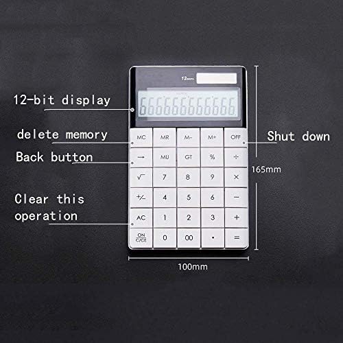 Calculadora de LNNSP Calculadora fina de energia solar para calculadora de mesa para escritório em casa