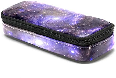 Tbouobt Bolsa Cosmética para Mulheres, Bolsas de Maquiagem Bolsa de Viagem Espaçosa Bolsa de Viagem Presente, Universo Nebulosa Purple Galáxia Espaço